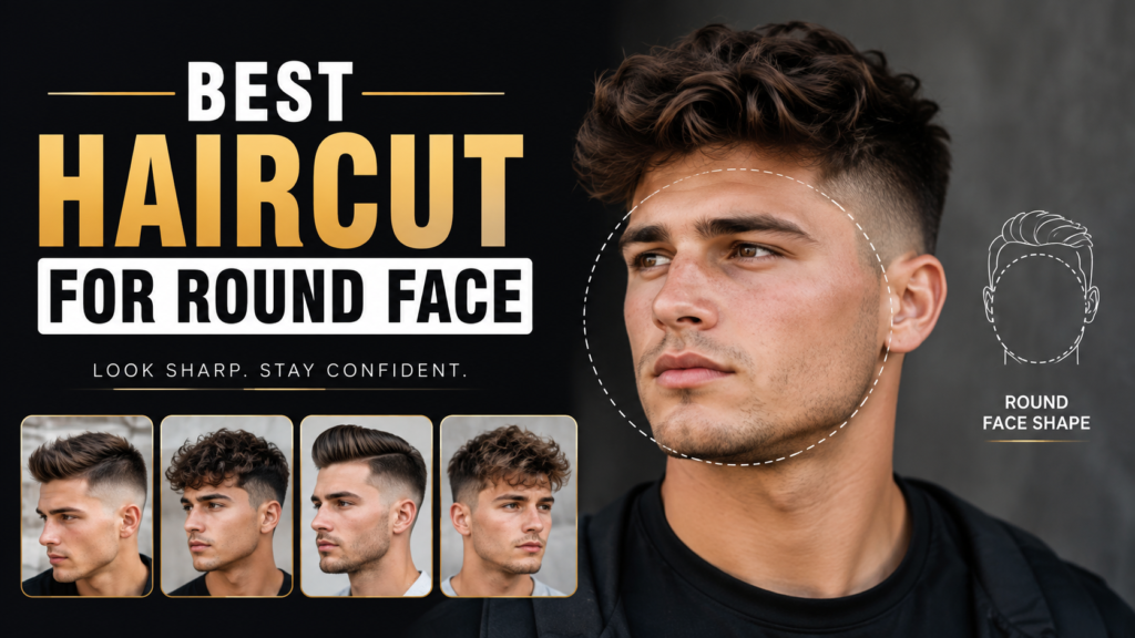 best haircut for round face